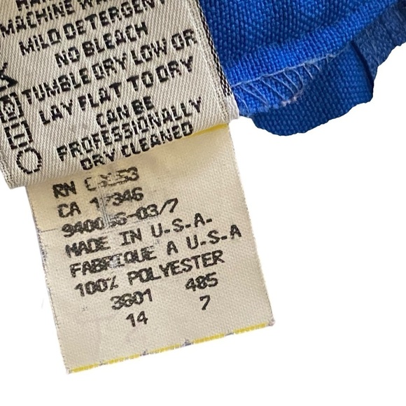 Vintage HEAD Solid ROYAL BLUE pleated mini skirt Medium BALLETCORE Barbicore - Picture 7 of 16